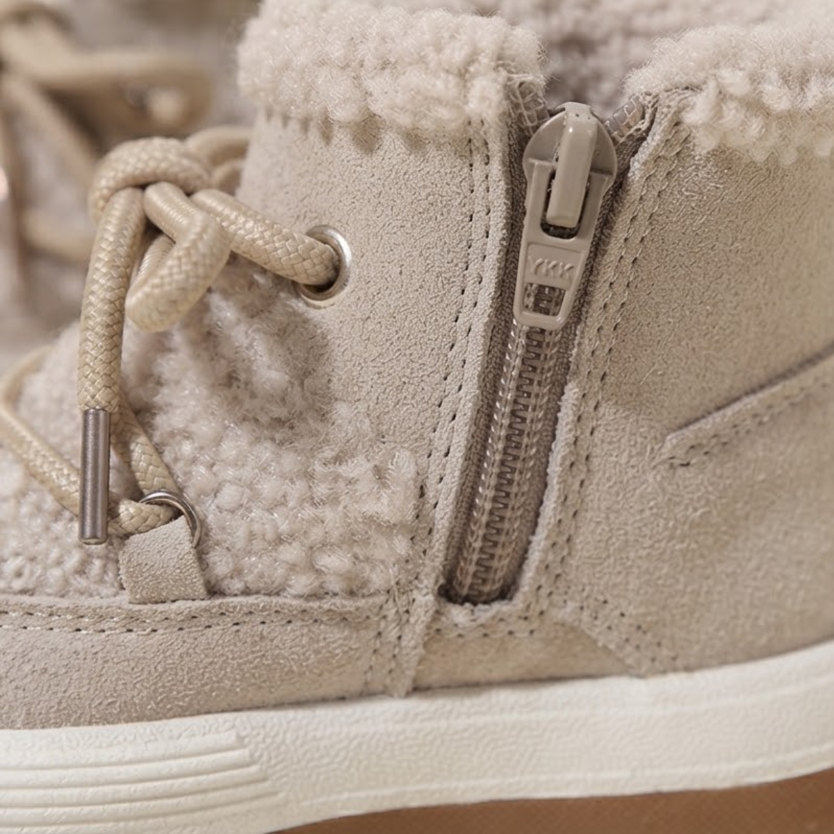 SoHo Kids High Top Fleece Lined Snow Boots