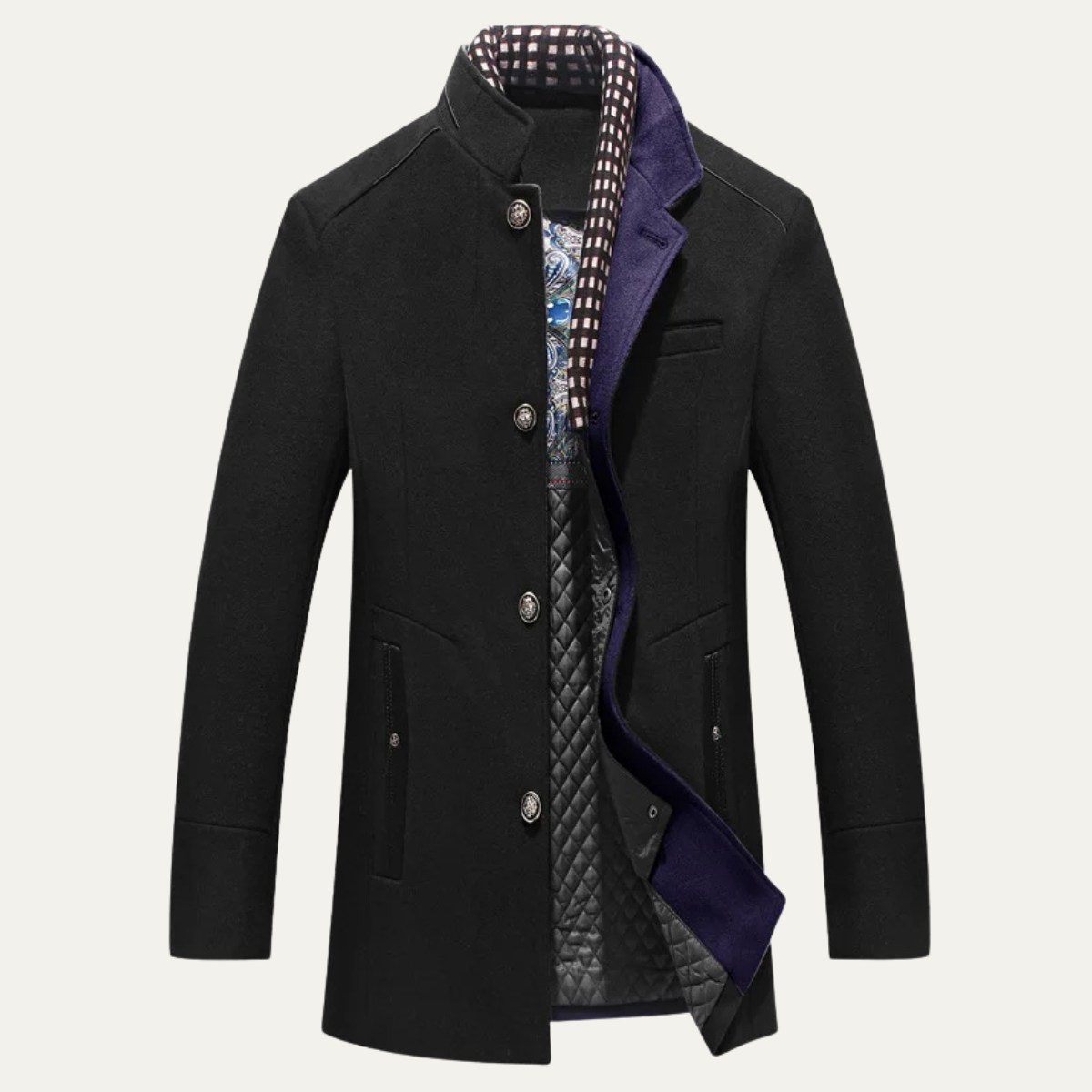 The Westvale – Men’s Smart Tailored Overcoat