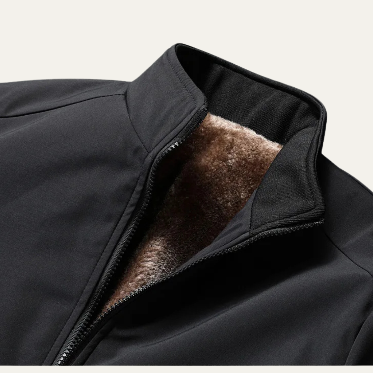 The Eversley Men’s Elegant Warm Fleece Lining Jacket