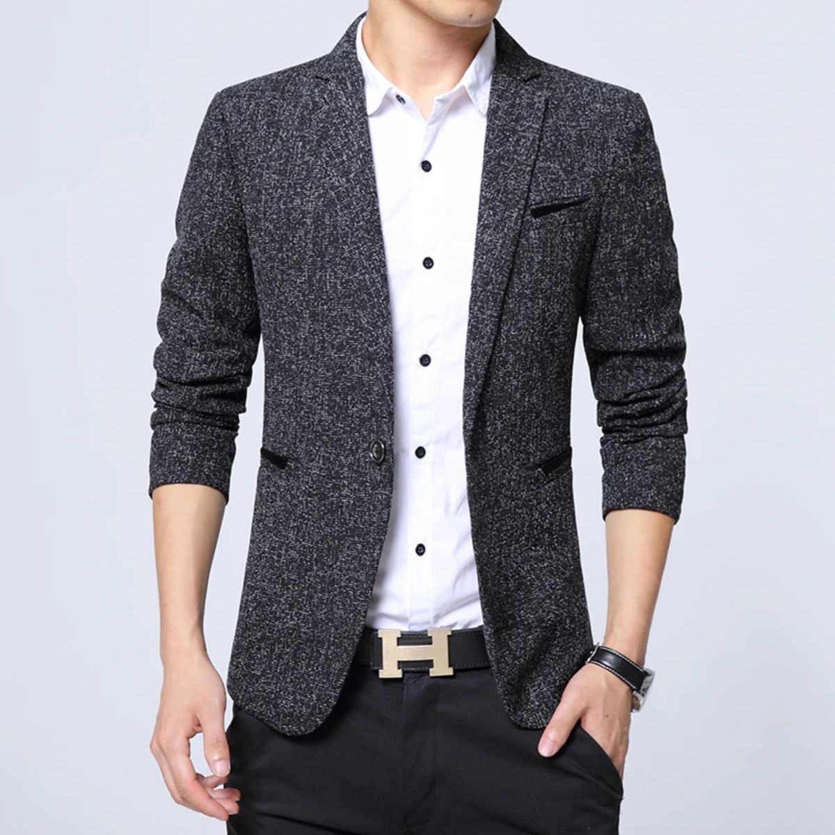 The Hampton Men’s Breathable Suit Business Casual Work Jacket