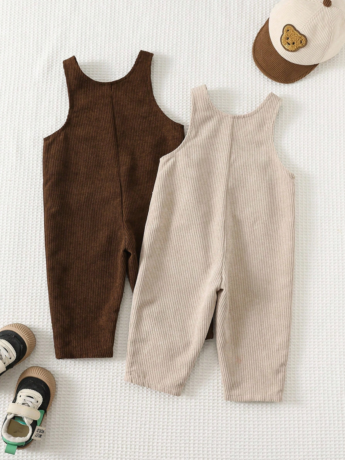 SoHo Kids Casual Overall Romper Set