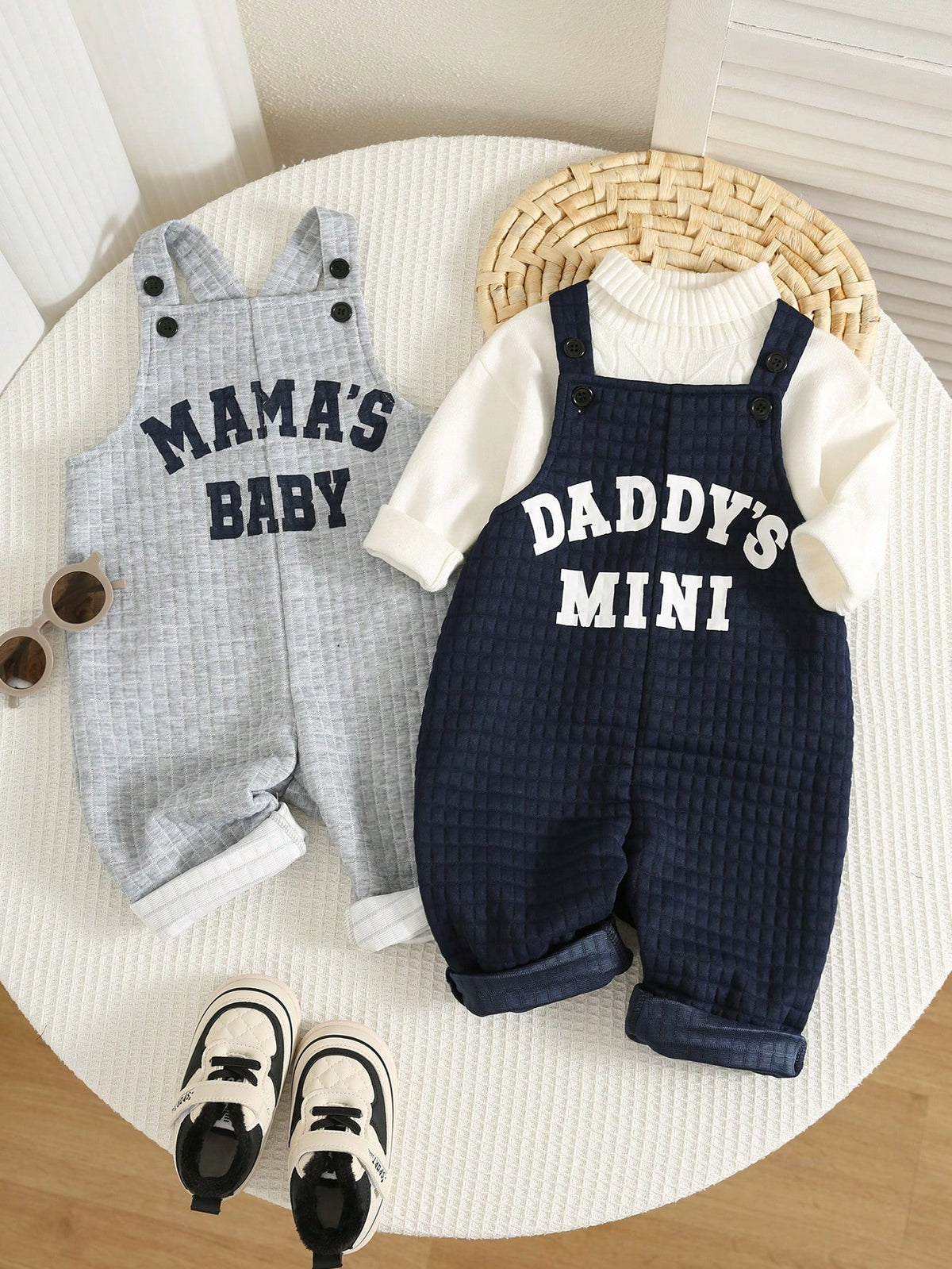 SoHo Kids Casual Overall Romper Set