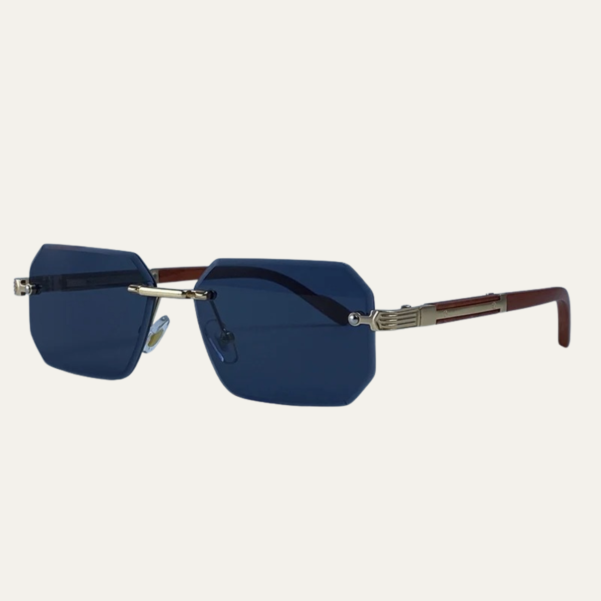 The Montclair Men's Vintage Rimless Sunglasses