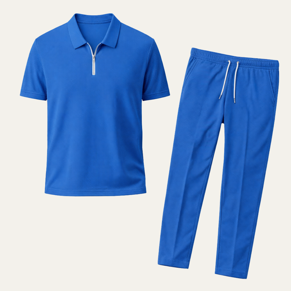 The Bellview Men’s Relaxed Fit Short Sleeve Top & Pants Set