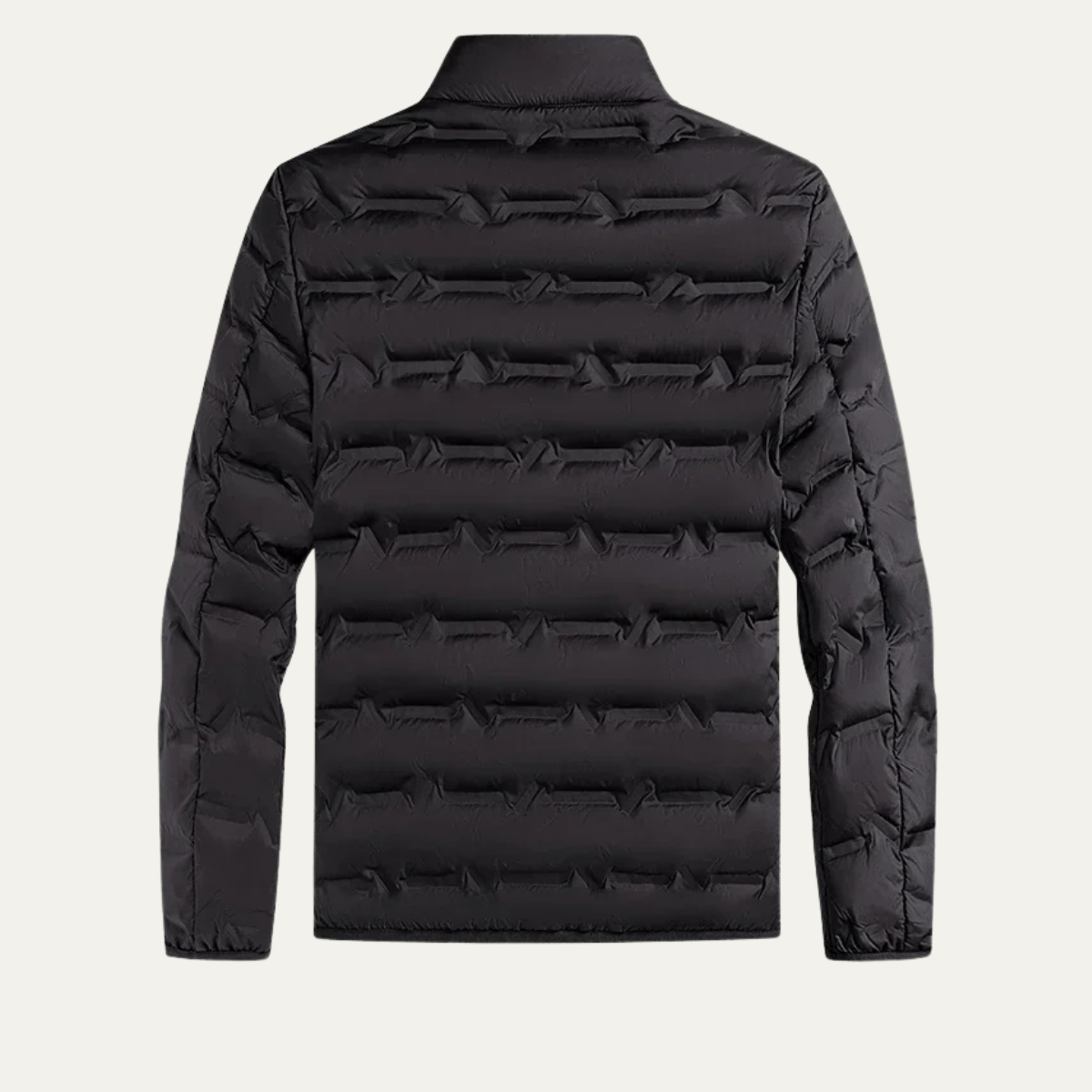 The Windmere Men’s Heated Down Jacket – Winter Ski Jacket with Thermal Lining – Black