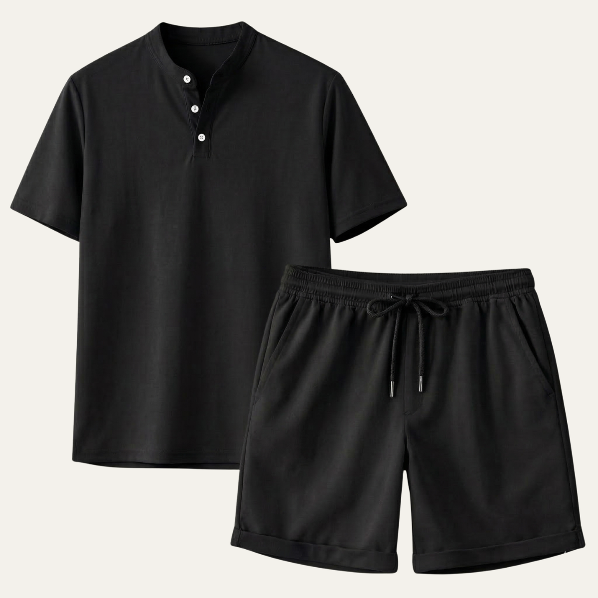 The Pinevalley Men’s Casual Summer Set – T Shirt & Shorts