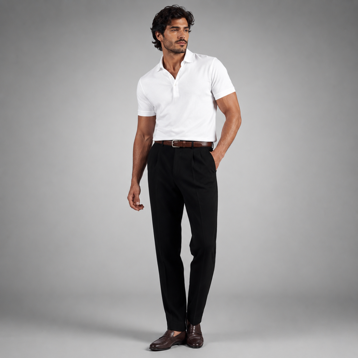 The Brookline Men’s Classic Straight Leg Loose Fit Linen Pants