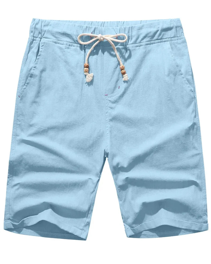 The Georgetown Men's Drawstring Linen Shorts