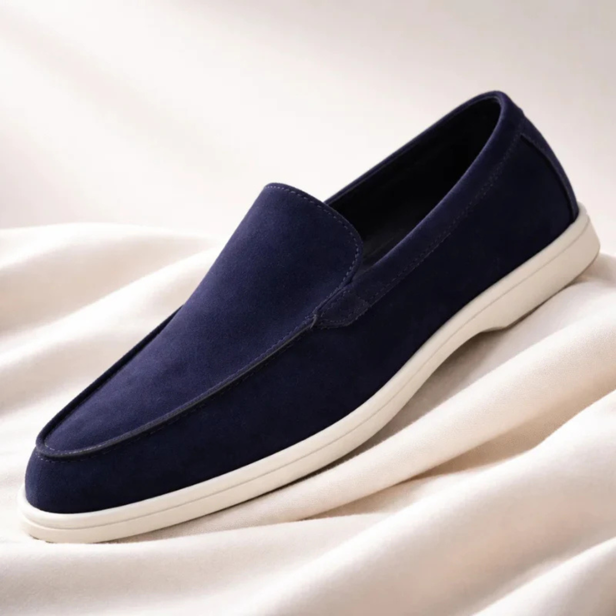 The St. Paul Men's Lightweight Suede Slip On Loafers