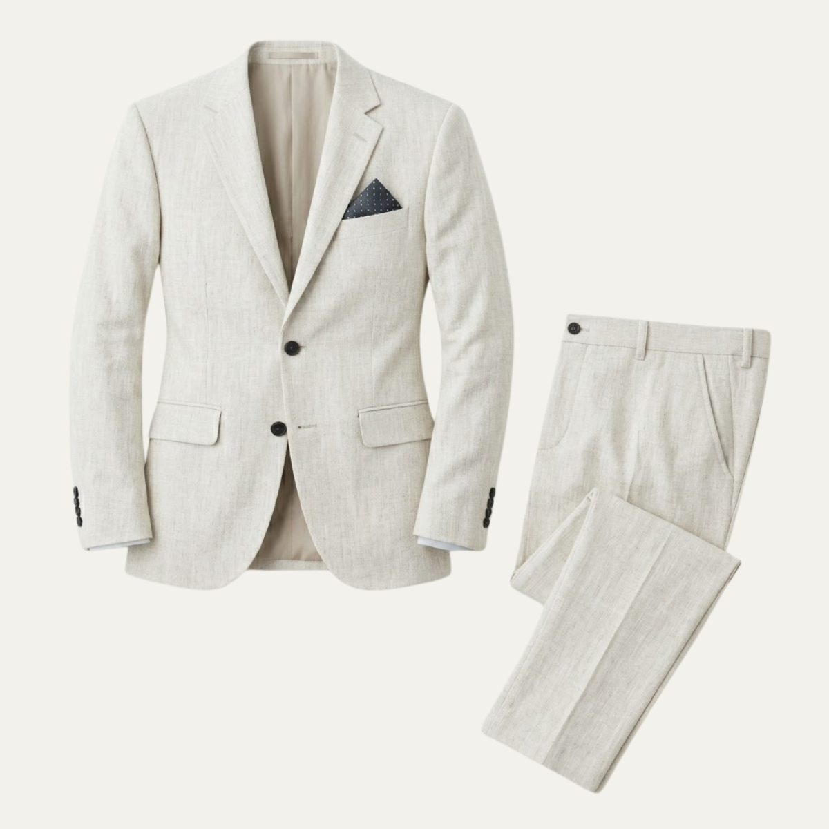 The Faenza Men's Casual Linen Suit