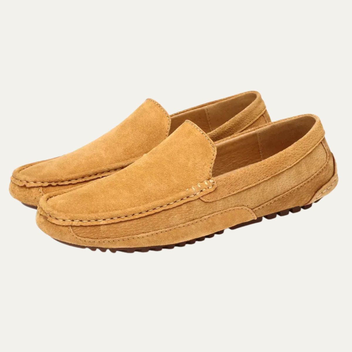 The Birmingham Men's Casual Suede Moccasin Loafers