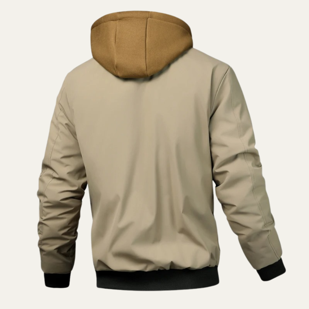 The Courmayeur Men’s Winter Thick Fleece Bomber Hooeded Jacket