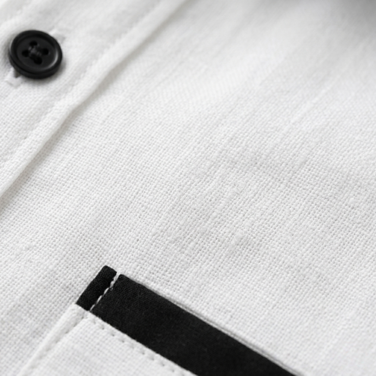 The Vercelli Men’s Casual Contrast Trim Button Up Shirt