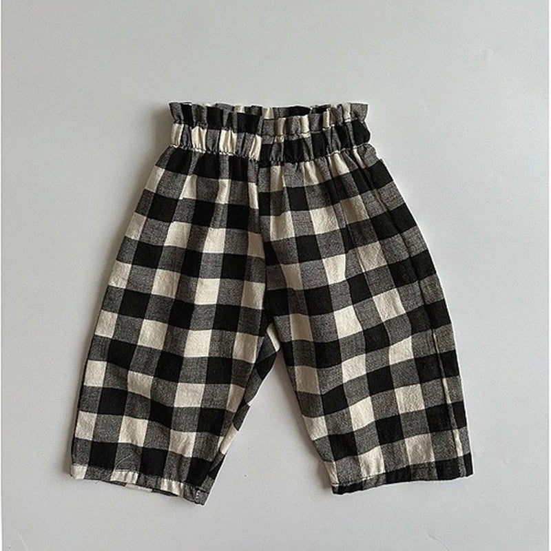 Baby Boys Elastic Waist Cotton Harem Pants