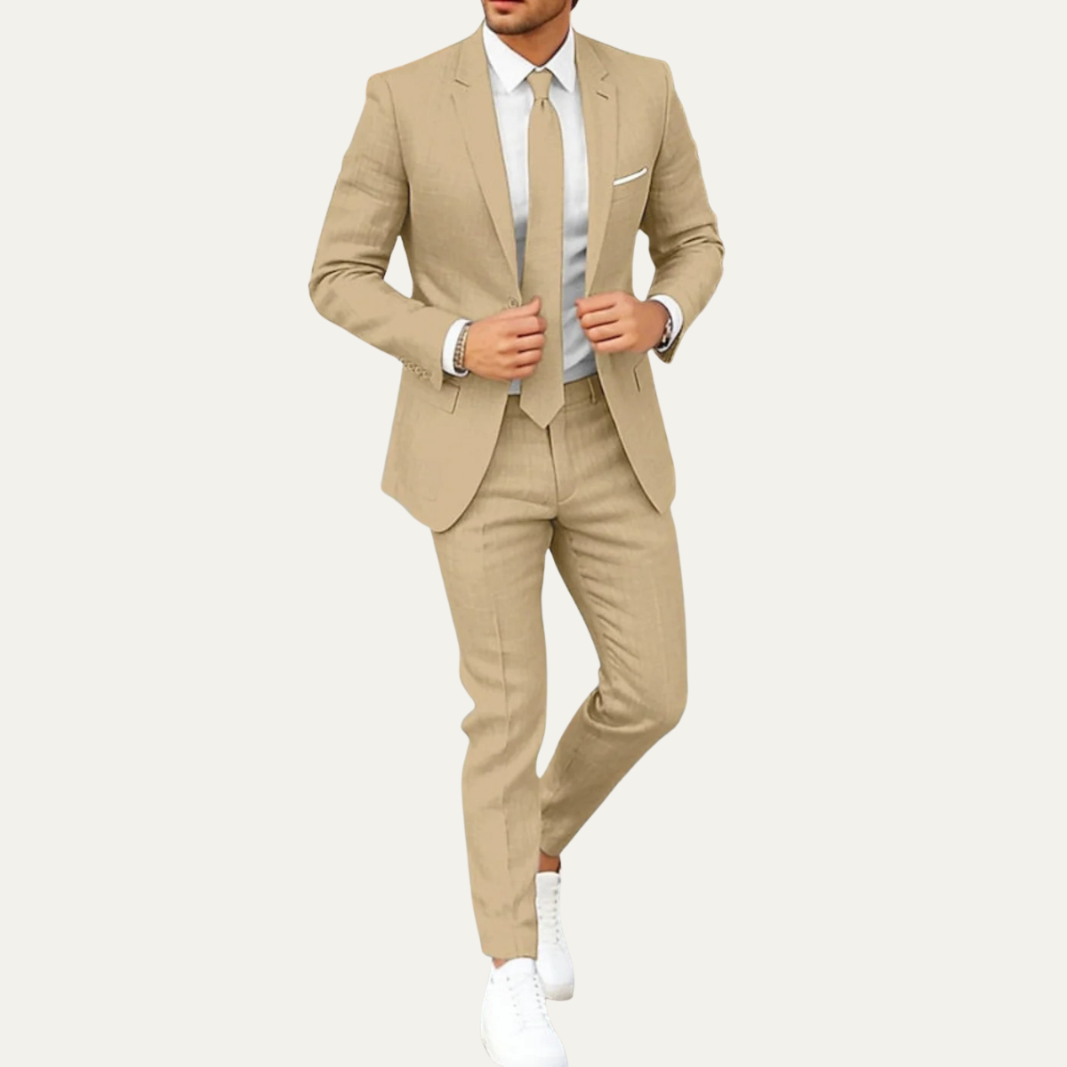 The Brookhaven Men’s Lightweight Formal Wedding & Business Suit Set