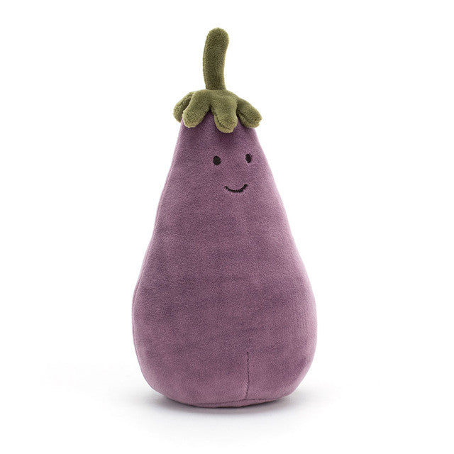 Playful Eggplant Plush Toy