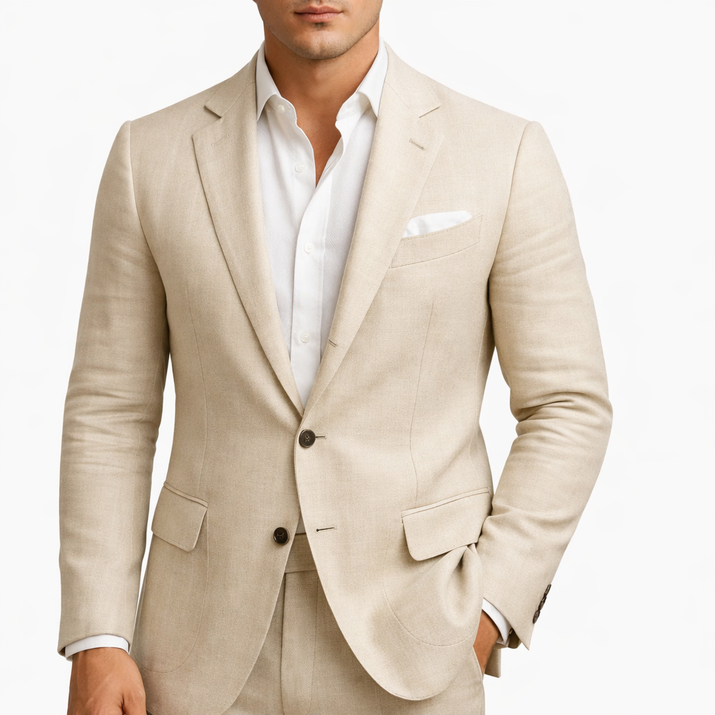 The Miami Linen Summer Blazer - Wedding Guest Men - Formal Occasions