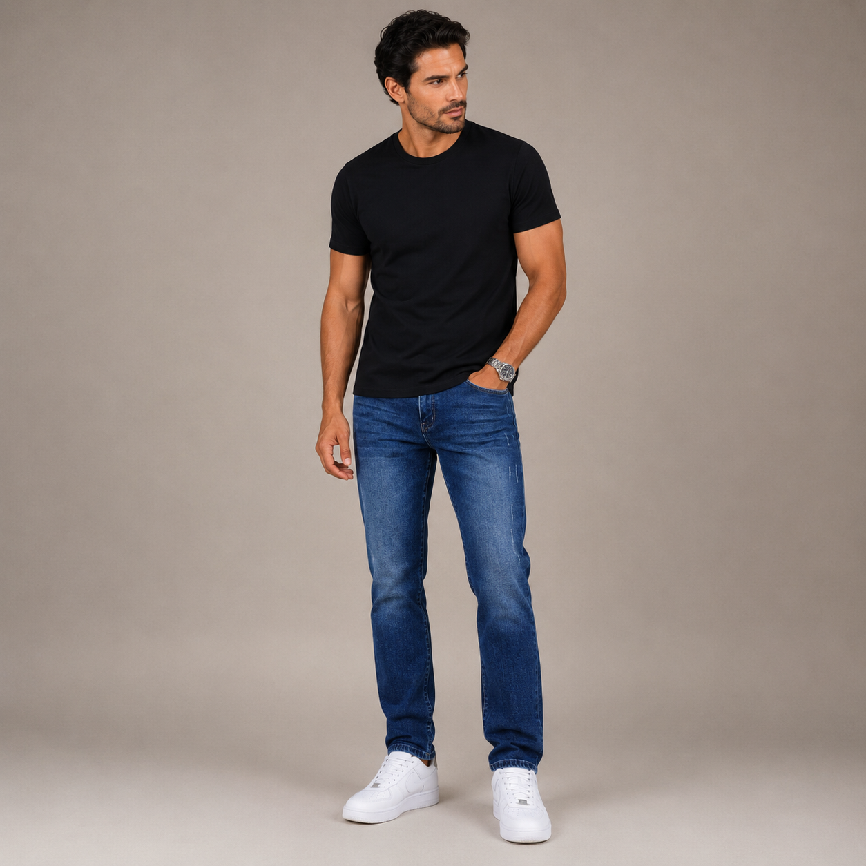The Wailea Men’s Relaxed Straight Leg Jeans