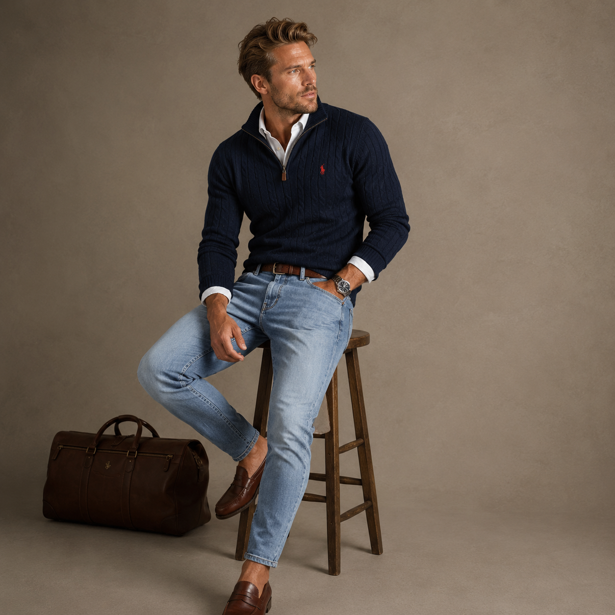 The Spokane Men’s Skinny Casual Jeans