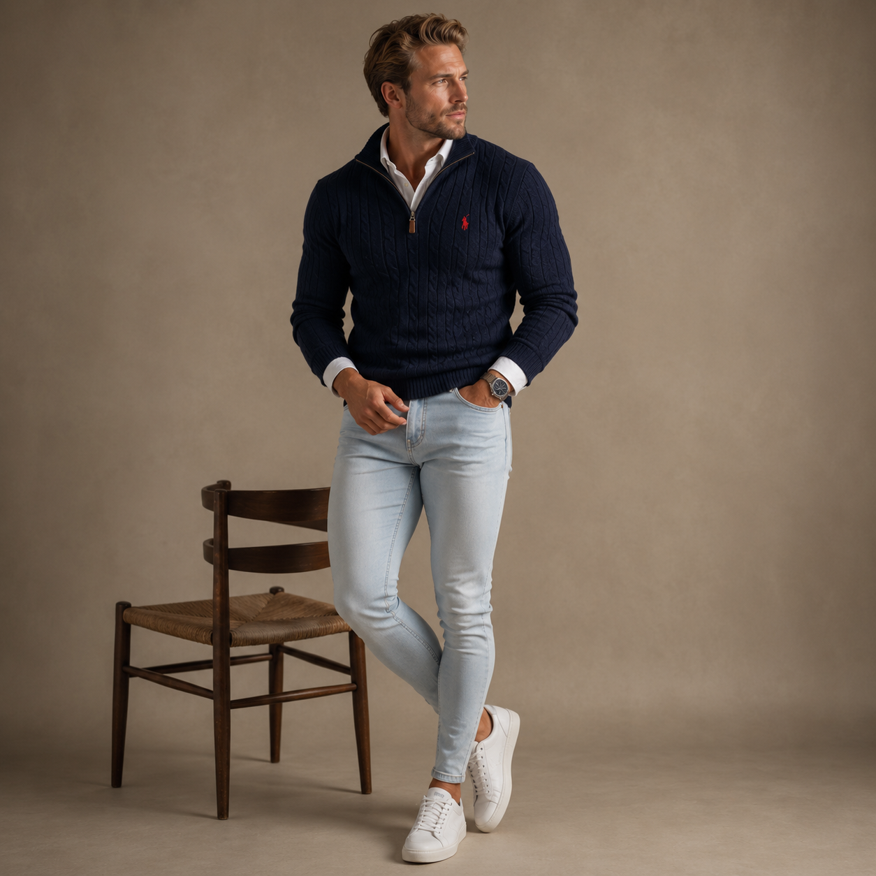 The Spokane Men’s Skinny Casual Jeans