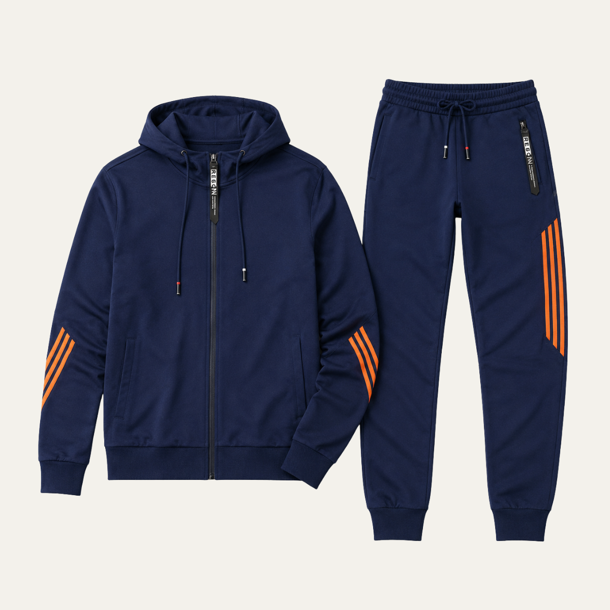 The Livermore Men's Zip Up Hoodie & Jogger Tracksuit Set