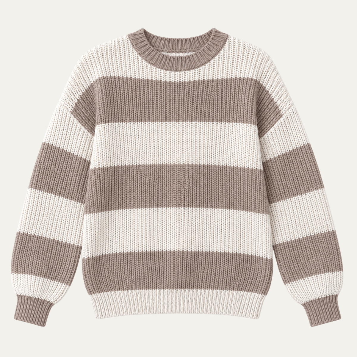 Women's Wide Stripe Knit Jumper
