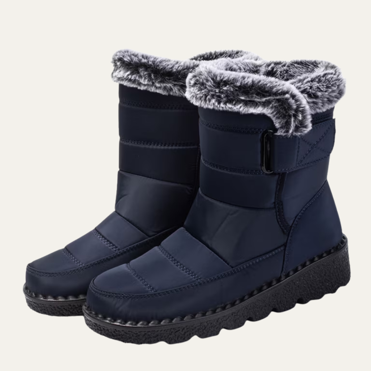 Women's Waterproof Winter Boots with Faux Fur Lining