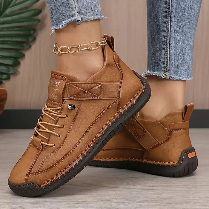 Women's Breathable Lightweight Lace Up Sneakers