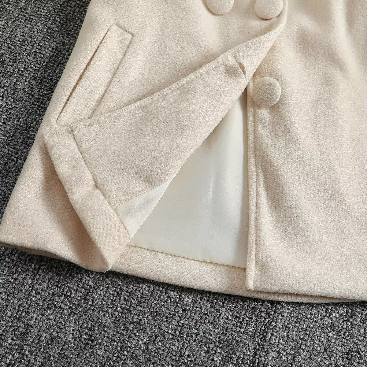 SoHo Kids Double Breasted Wool Coat