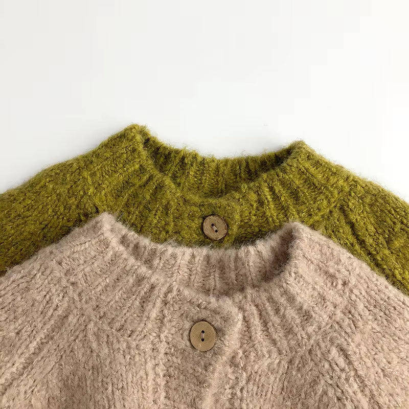 SoHo Kids Button Up Knit Cardigan