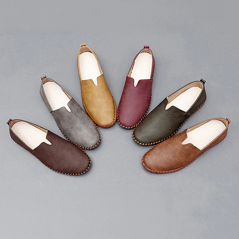 The Lerici Men's Handcrafted Leather Slip On Loafers