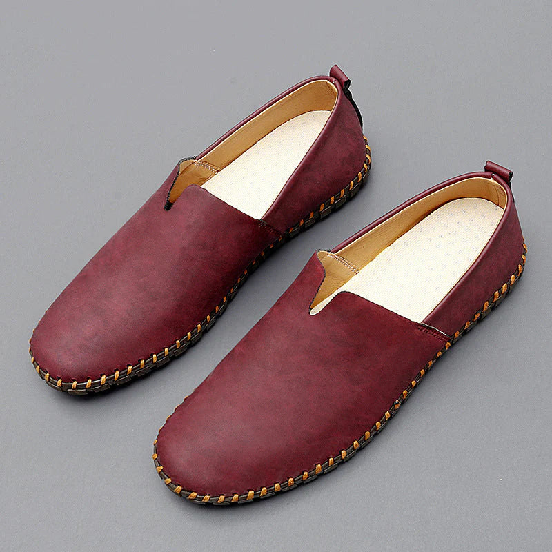The Lerici Men's Handcrafted Leather Slip On Loafers