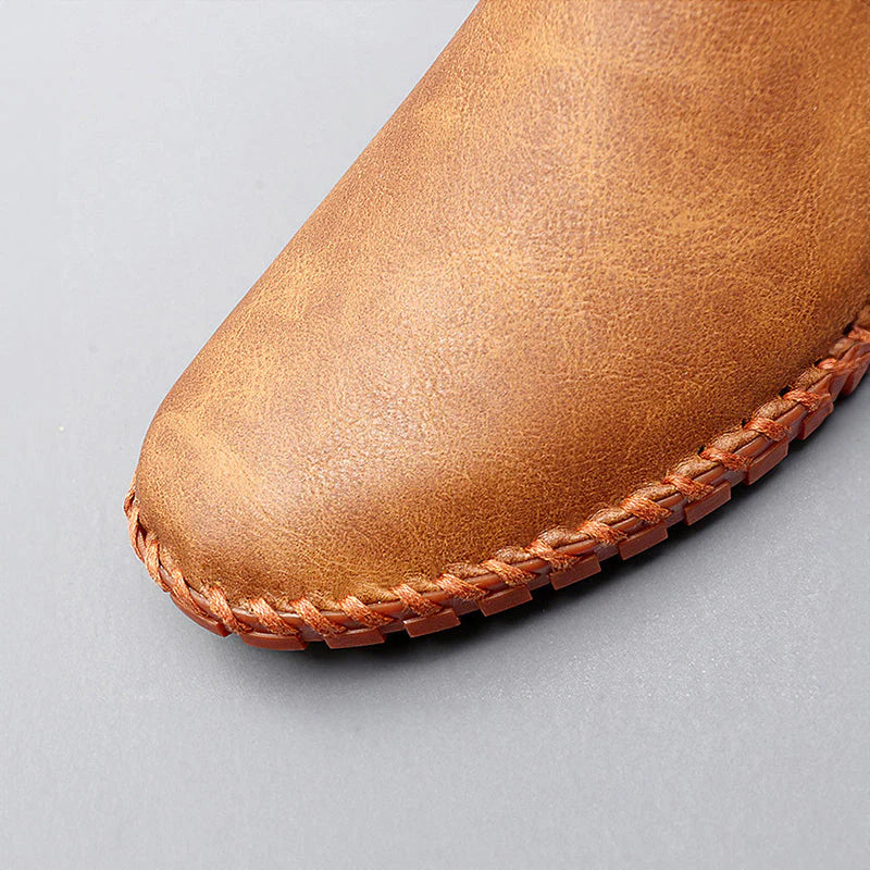 The Lerici Men's Handcrafted Leather Slip On Loafers