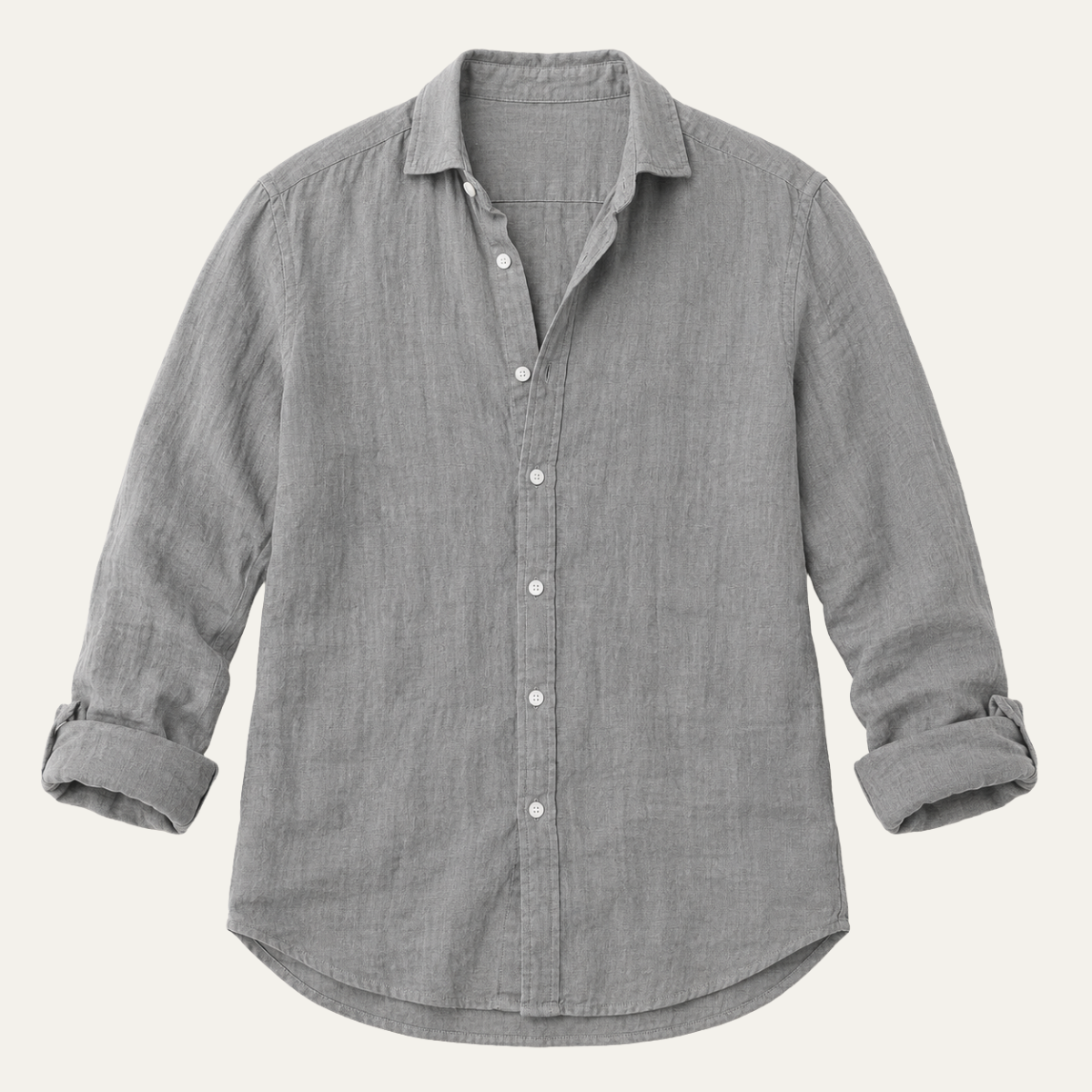 The Ravenna Men's Relaxed Fit Linen Button Up Shirt