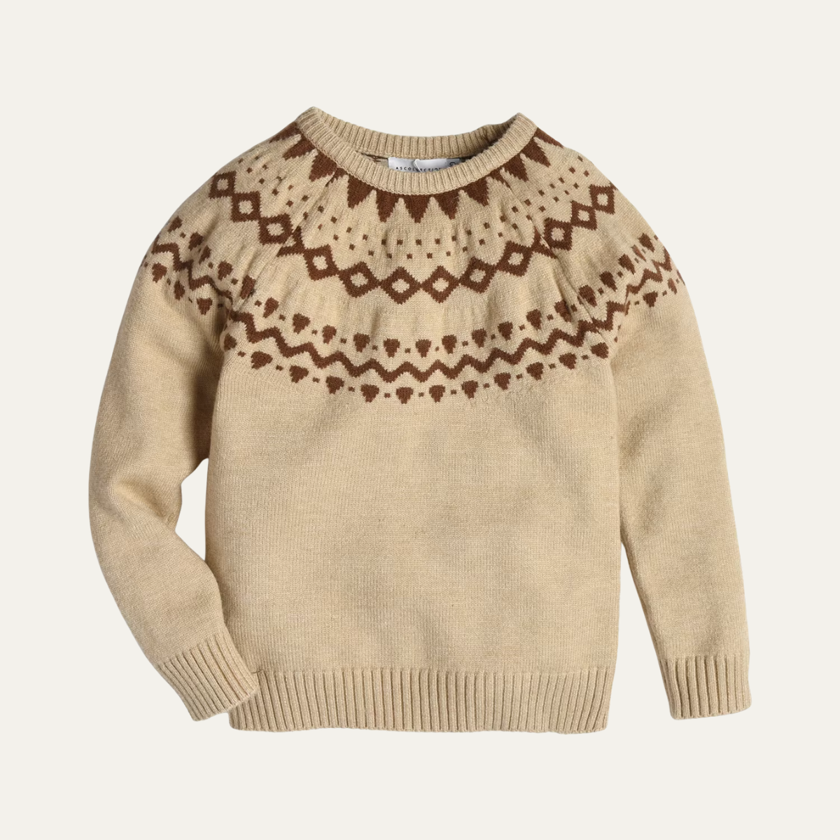 SoHo Kids Fair Isle Knit Sweater