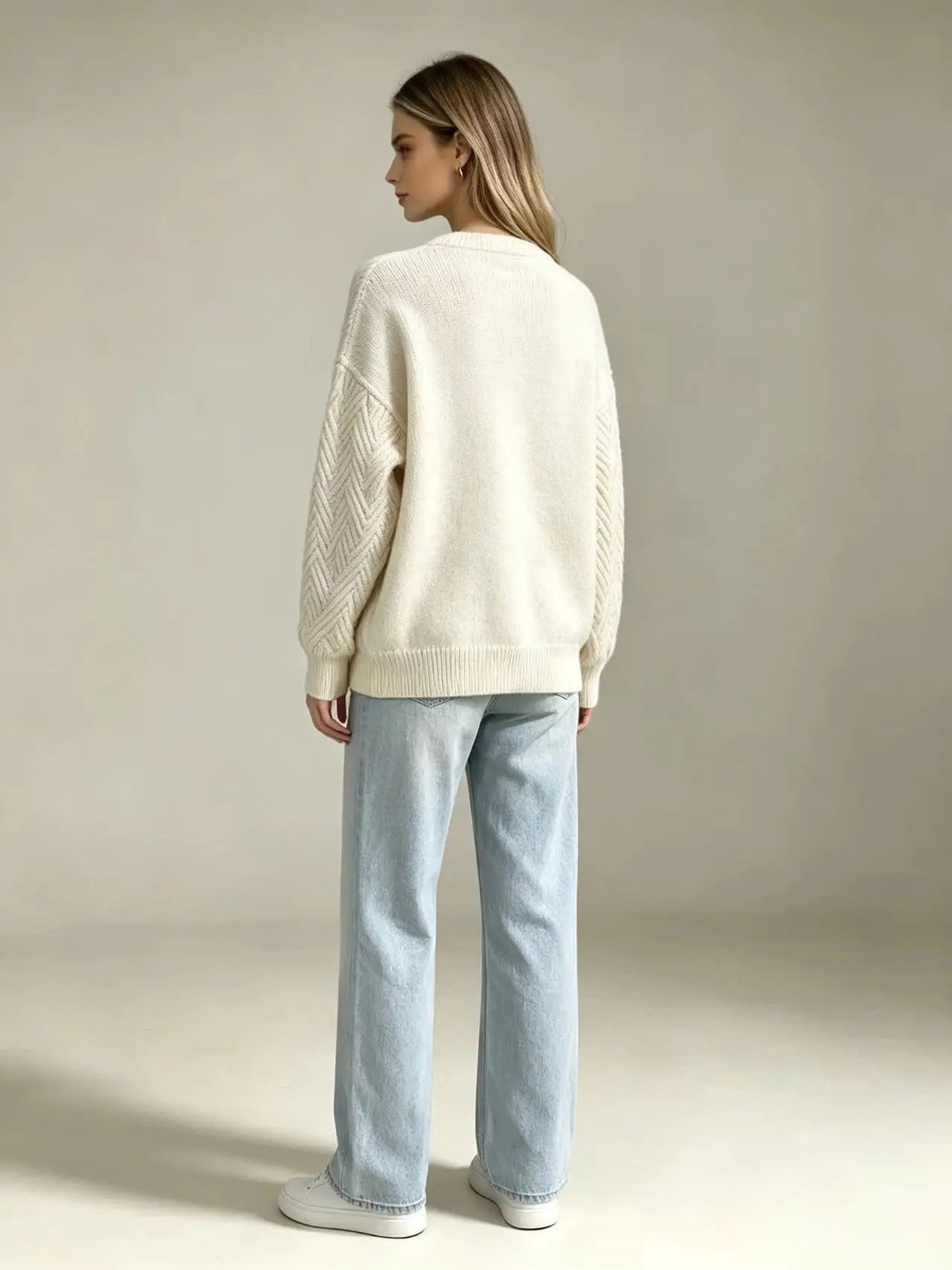 Women's Traditional Cable Jumper