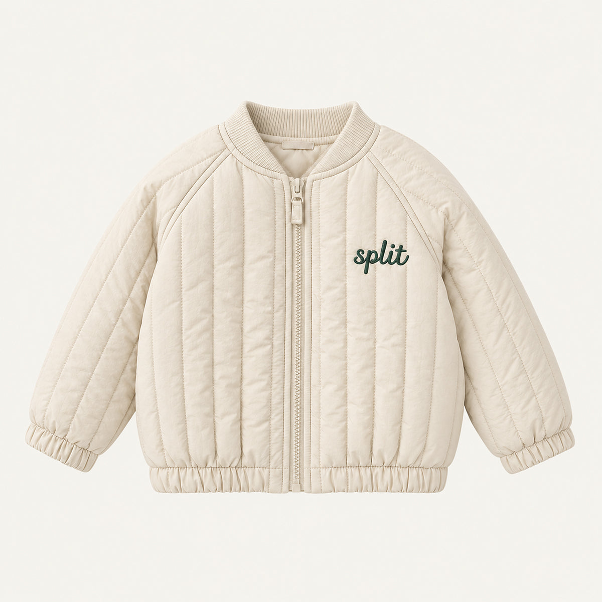 SoHo Kids Embroidered Padded Quilted Jacket