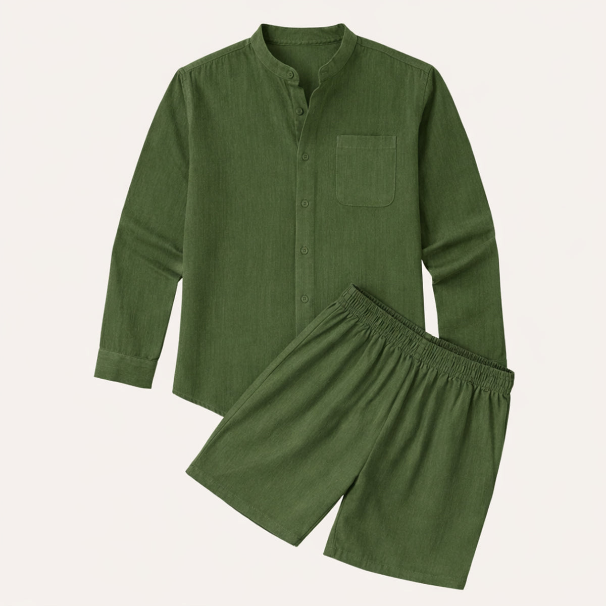 The Algrave Linen Set – Summer Co Ord for Men