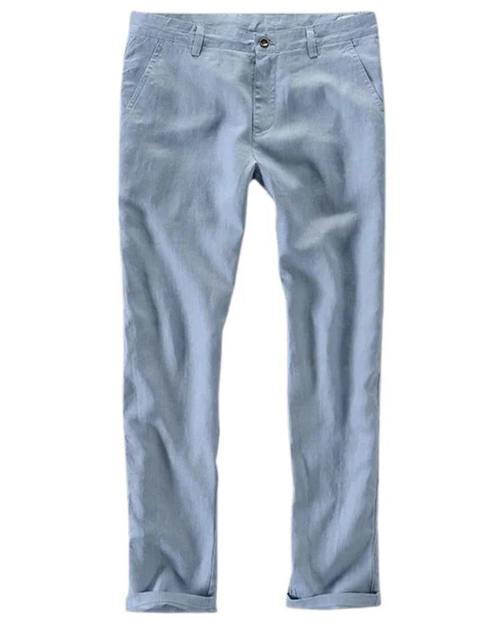 The Scottsdale Men's Relaxed Fit Linen Trousers