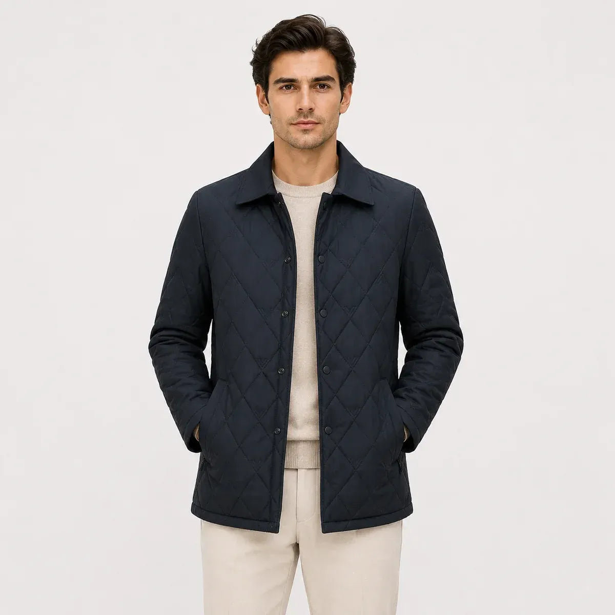 The Rodeo Sunset Men’s Insulated Quilted Lightweight Winter Coat