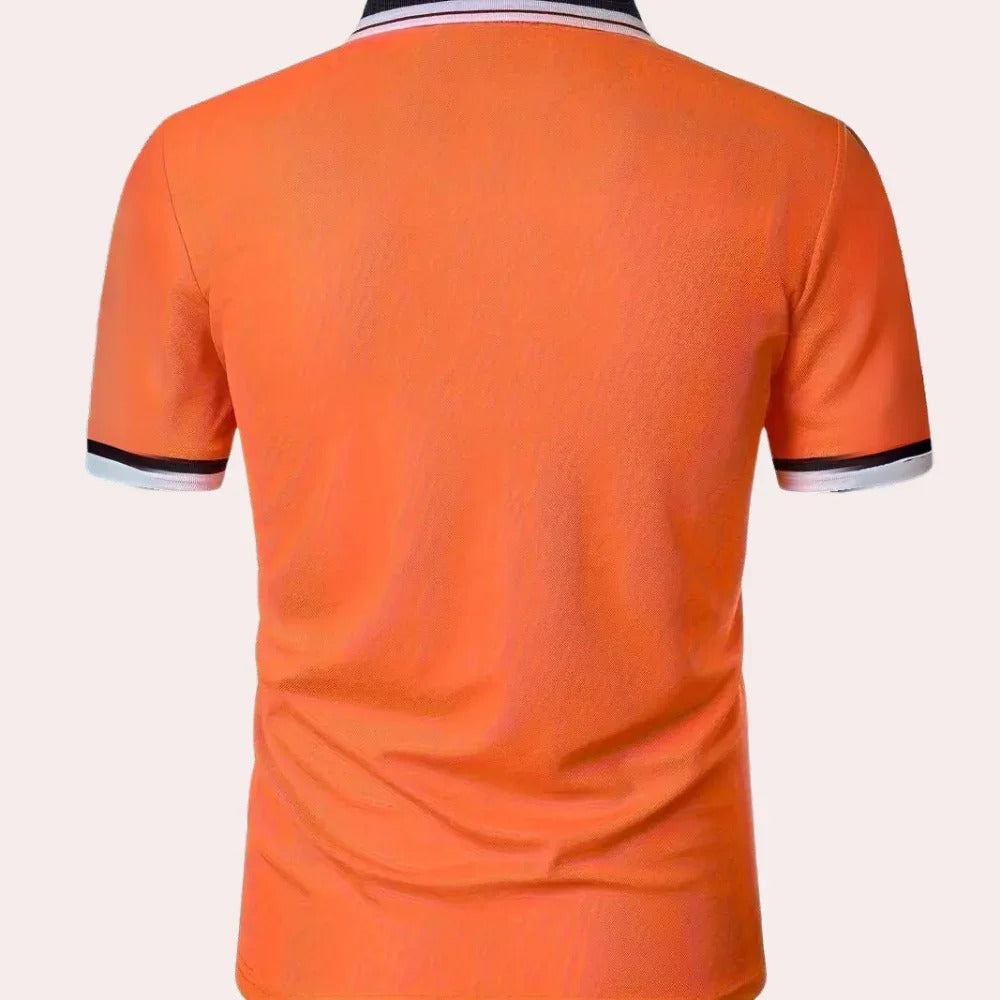 The French Quarter Men's Smart Casual Polo Shirt