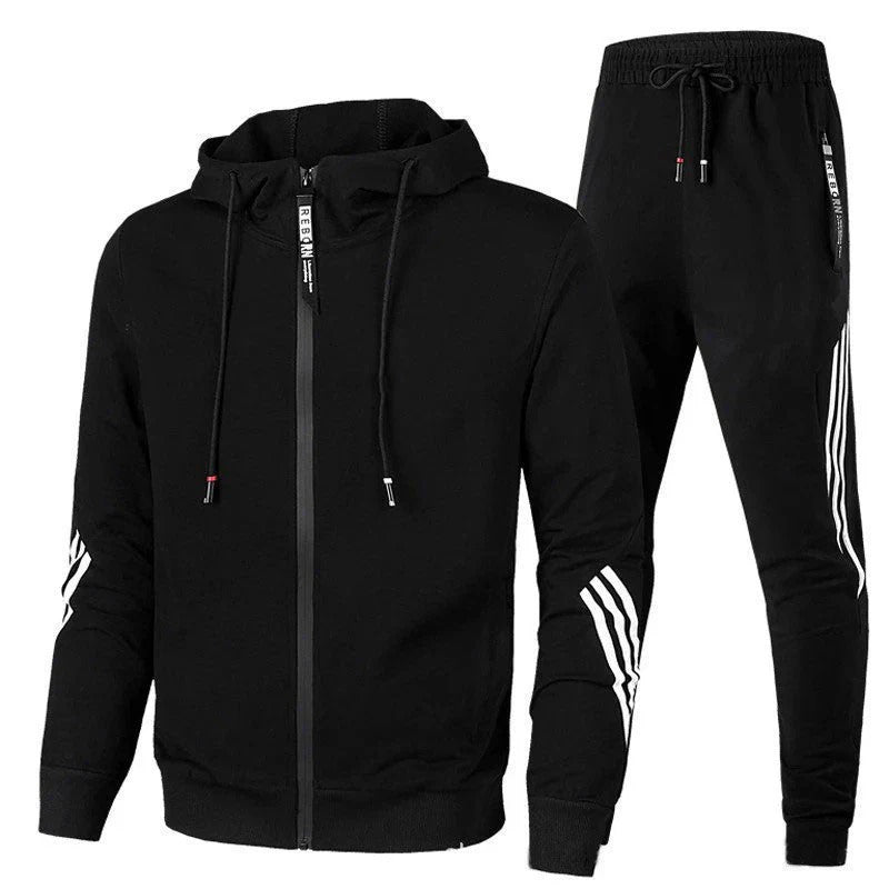 The Livermore Men's Zip Up Hoodie & Jogger Tracksuit Set