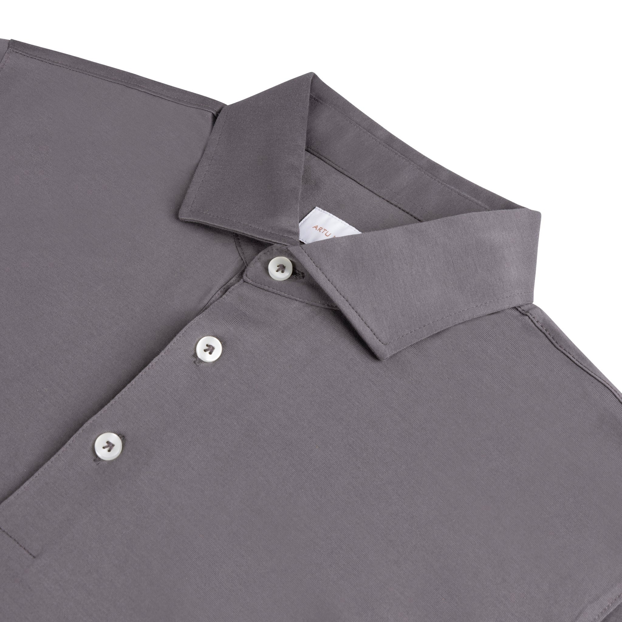 The Rodeo Drive Men's Smart Casual Cotton Polo Shirt - Taupe