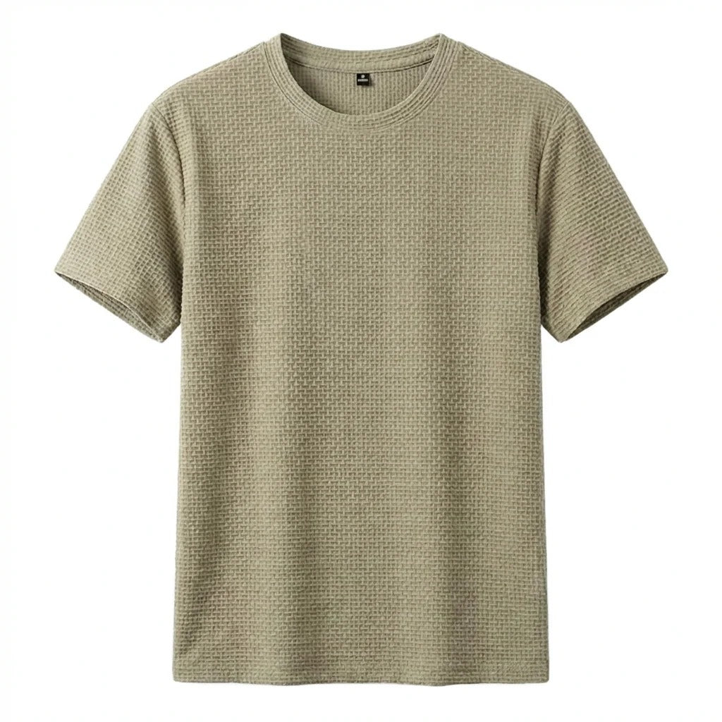 The Rapallo Men's Smart Knit Crew Neck T Shirt