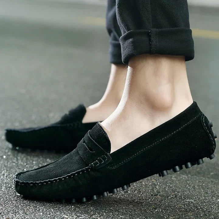 The Porto Grande Men's Casual Suede Loafers