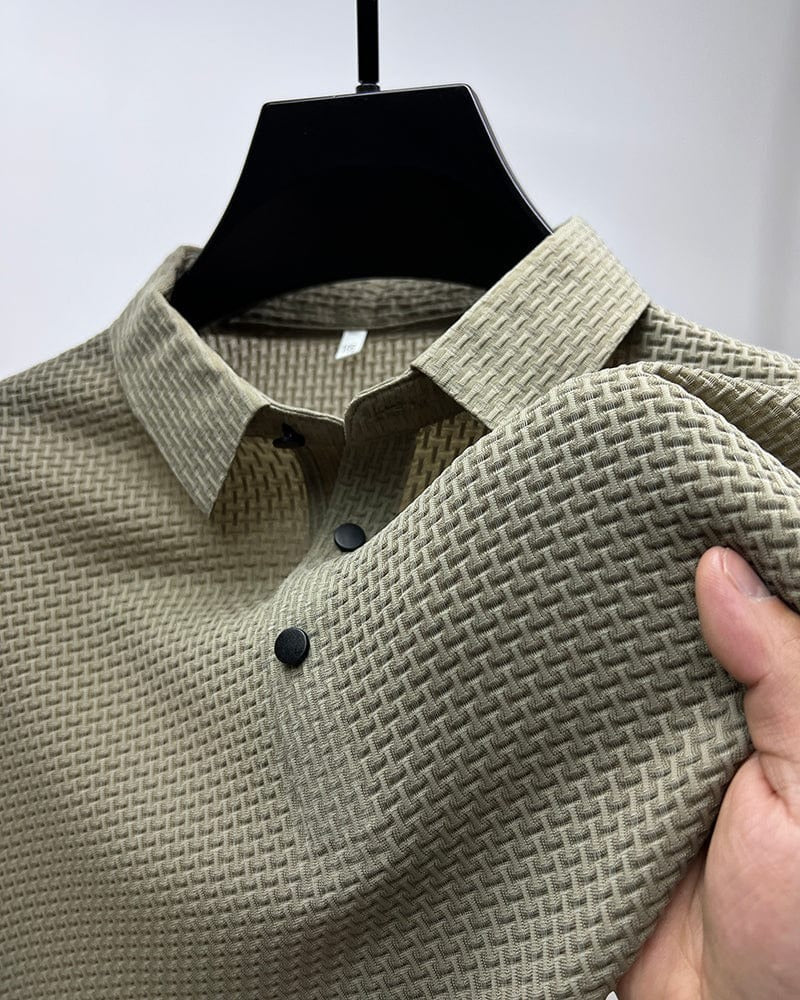 Title The Camogli Men's Smart Knit Polo Shirt