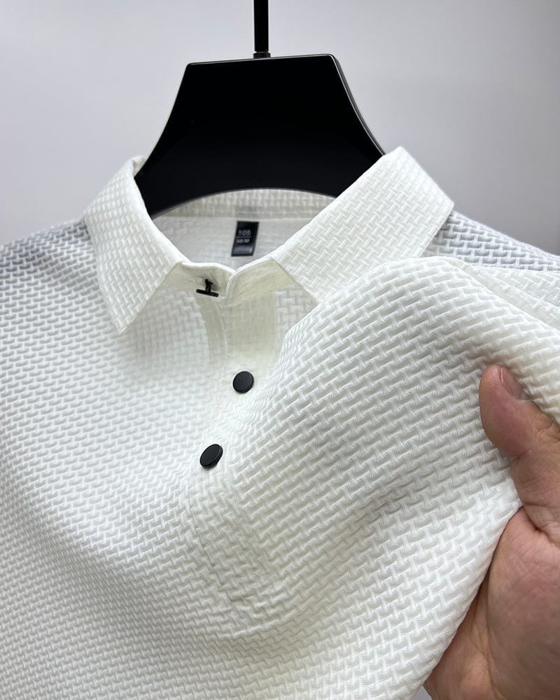 Title The Camogli Men's Smart Knit Polo Shirt