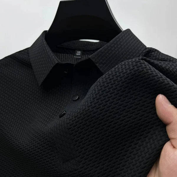 The Verbania Men's Trendy Knit Polo Shirt