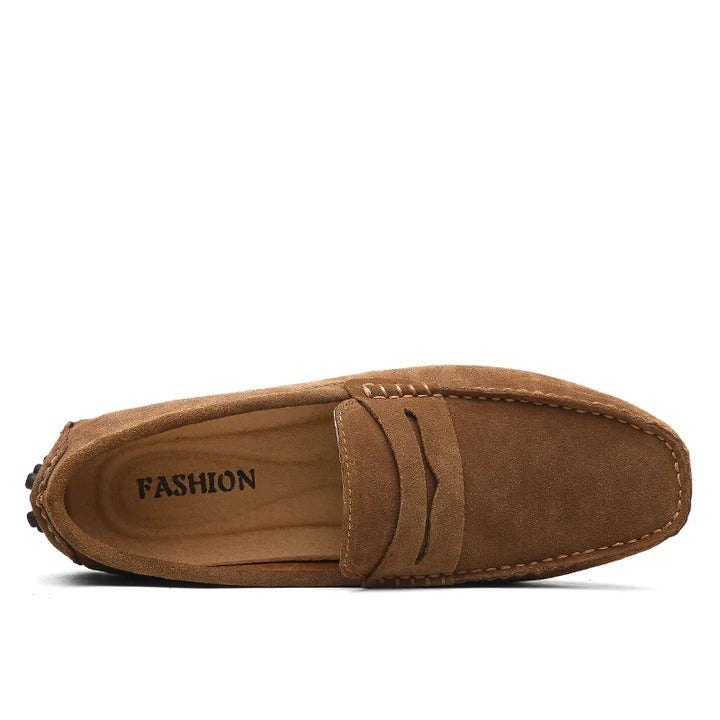 The Porto Grande Men's Casual Suede Loafers