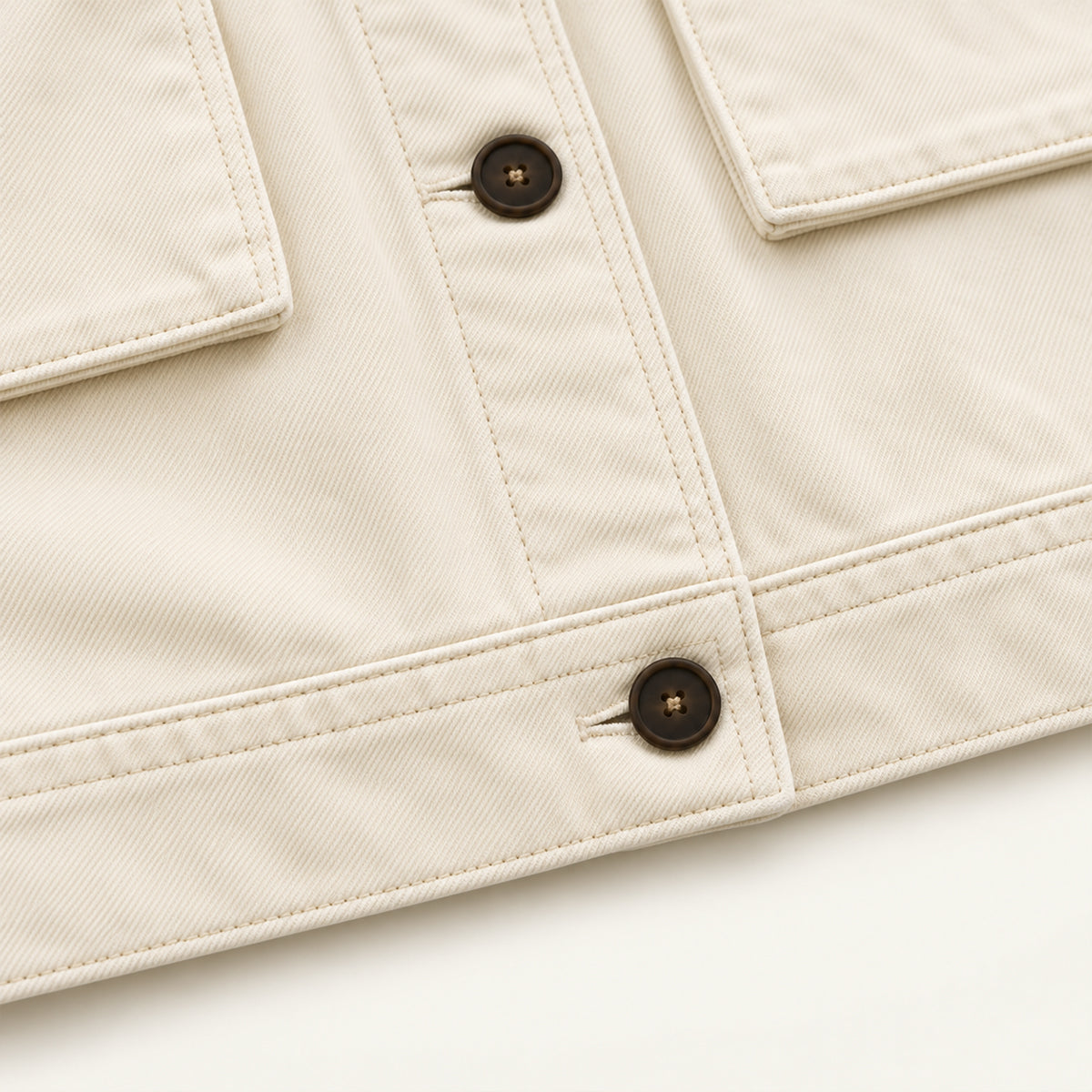 SoHo Kids Button Up Utility Coat with Chest Pockets